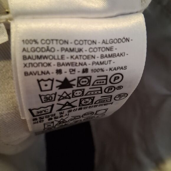 Levis XX Chino Joggers 36x30 Gomashio Salt Y Pepper Inseam 27 Herringbone - Picture 5 of 10